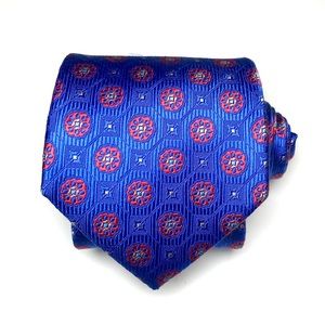 Ted Baker London Vivid Electric Blue and Red Silk Tie